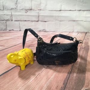 Coach Poppy Liquid Gloss Groovy Blue Tote